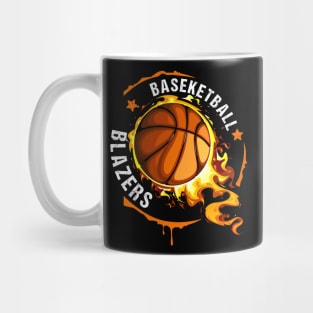 Graphic Basketball Name Blazers Classic Styles Mug